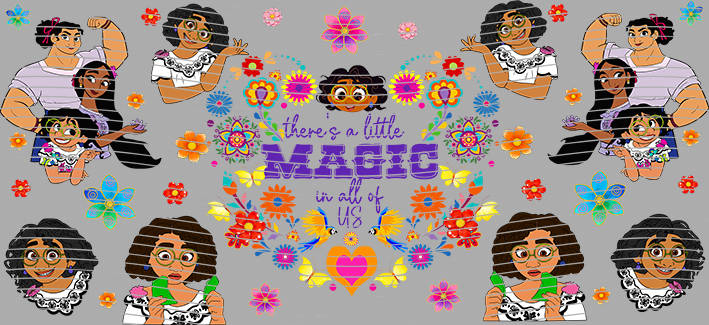 16oz Disney style-D-983